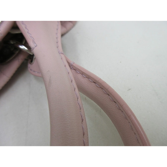 Christian Dior Cannage Tote Bag Lambskin Pink - Picture 8 of 10